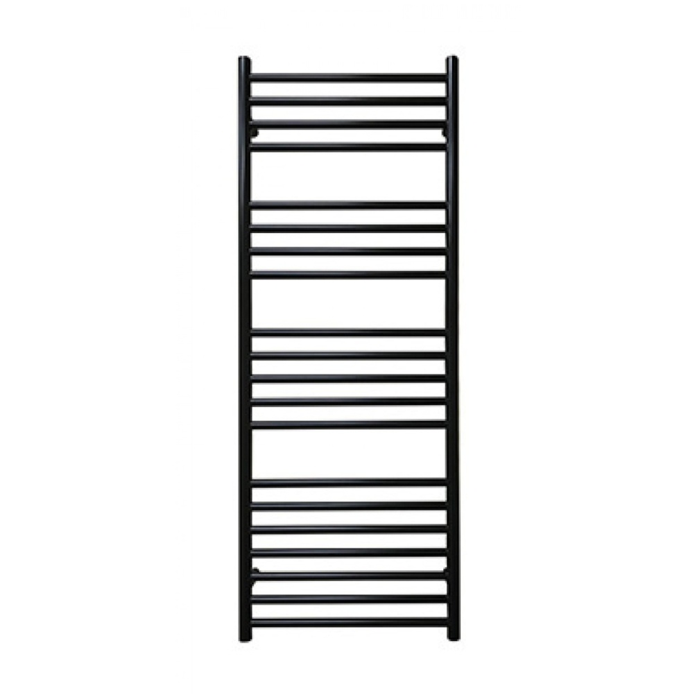 Cut out image of the The Sussex Range by JIS Ashdown 1250mm x 400mm Black Electric Towel Rail